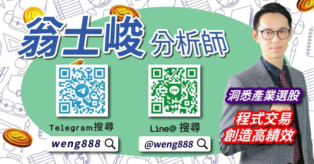 Telegram:期股大富翁 翁士峻分析師