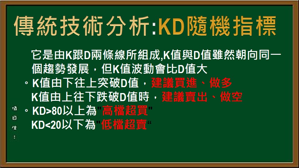 經典技術分析-20-KD隨機指標