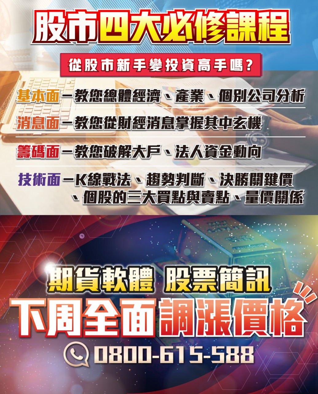 股市四大必修課程-翁-2022