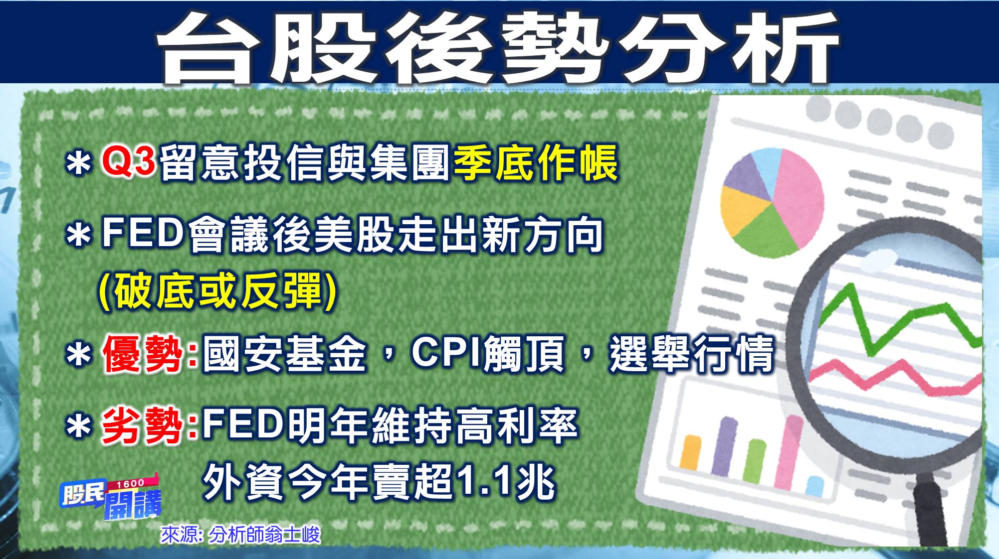 [股民開講]20220919-翁-03-台股後勢分析