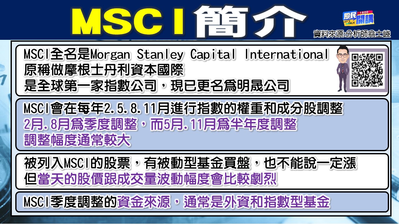[股民開講]20230512-翁-03-MSCI簡介