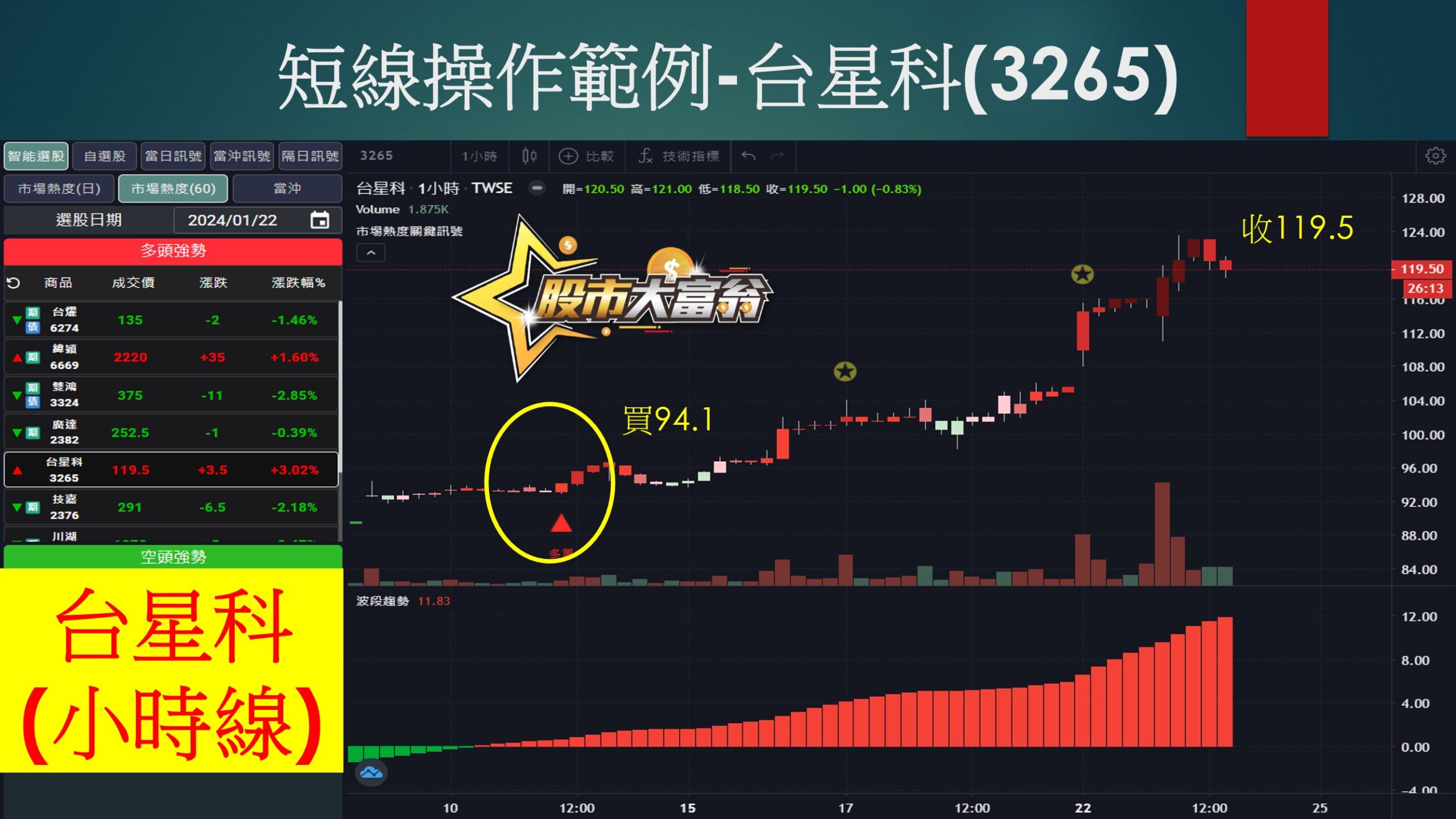 股市大富翁軟體-台星科