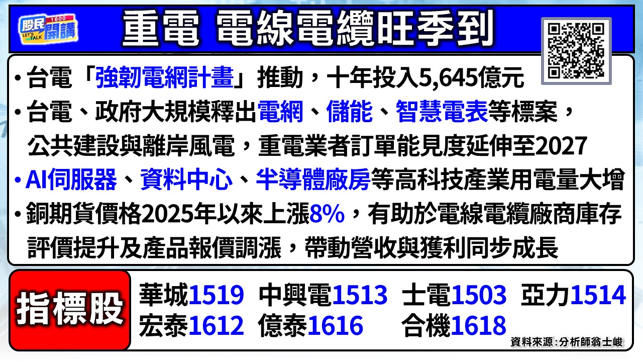 [股民開講]20250618-翁-02-重電、電線電纜