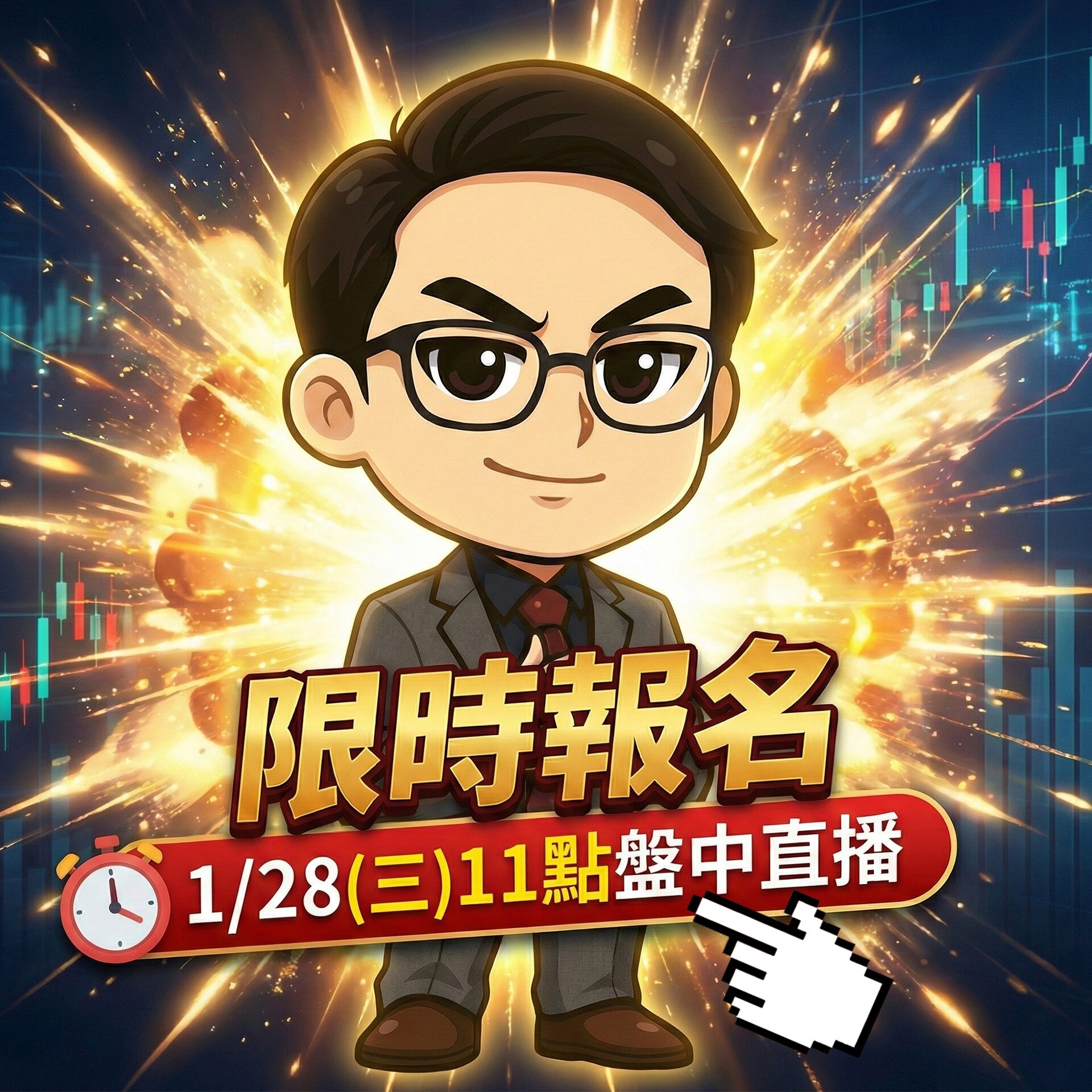 01/28（三）早上11點【盤中直播】