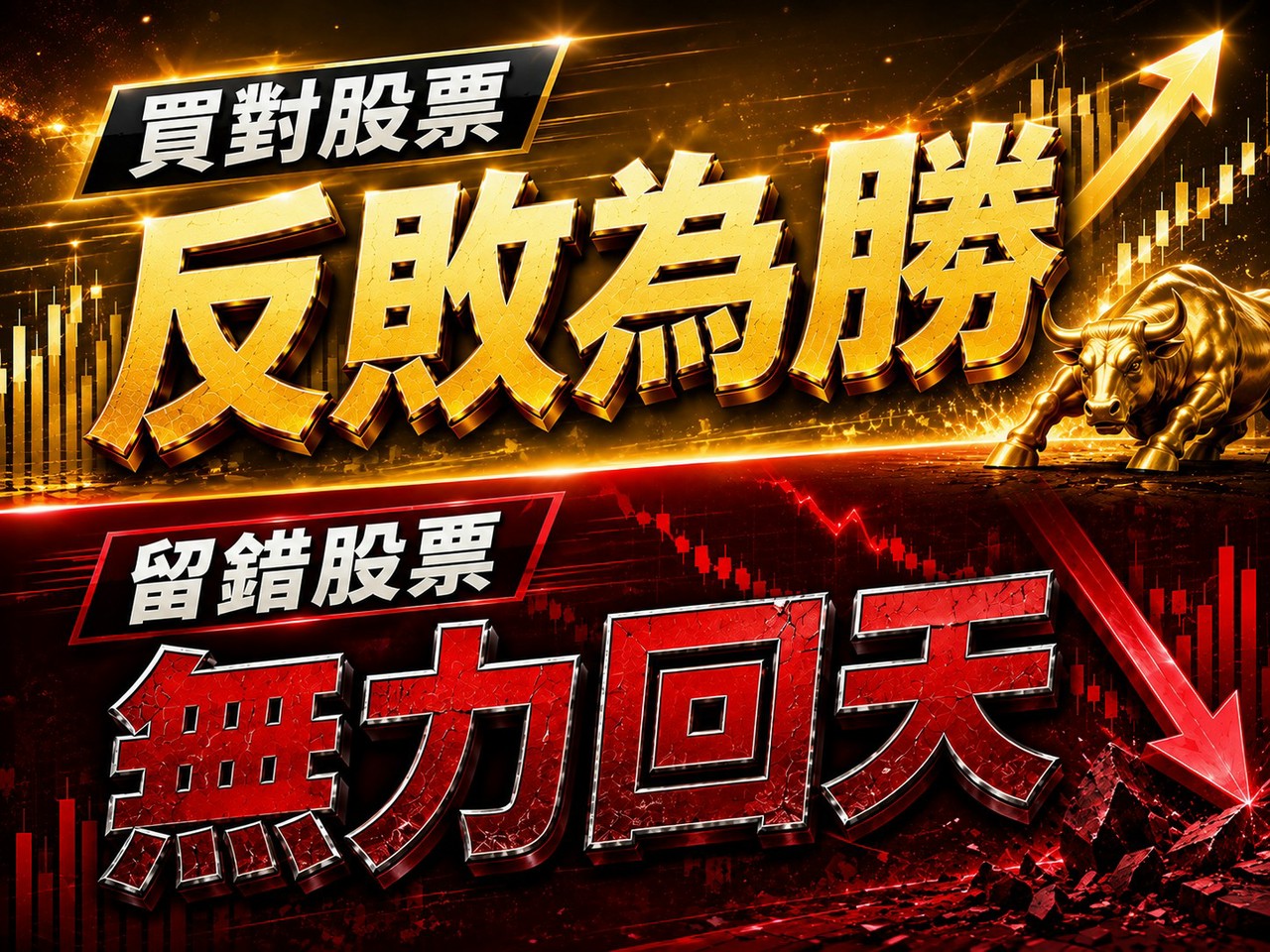 買對股票~~反敗為勝